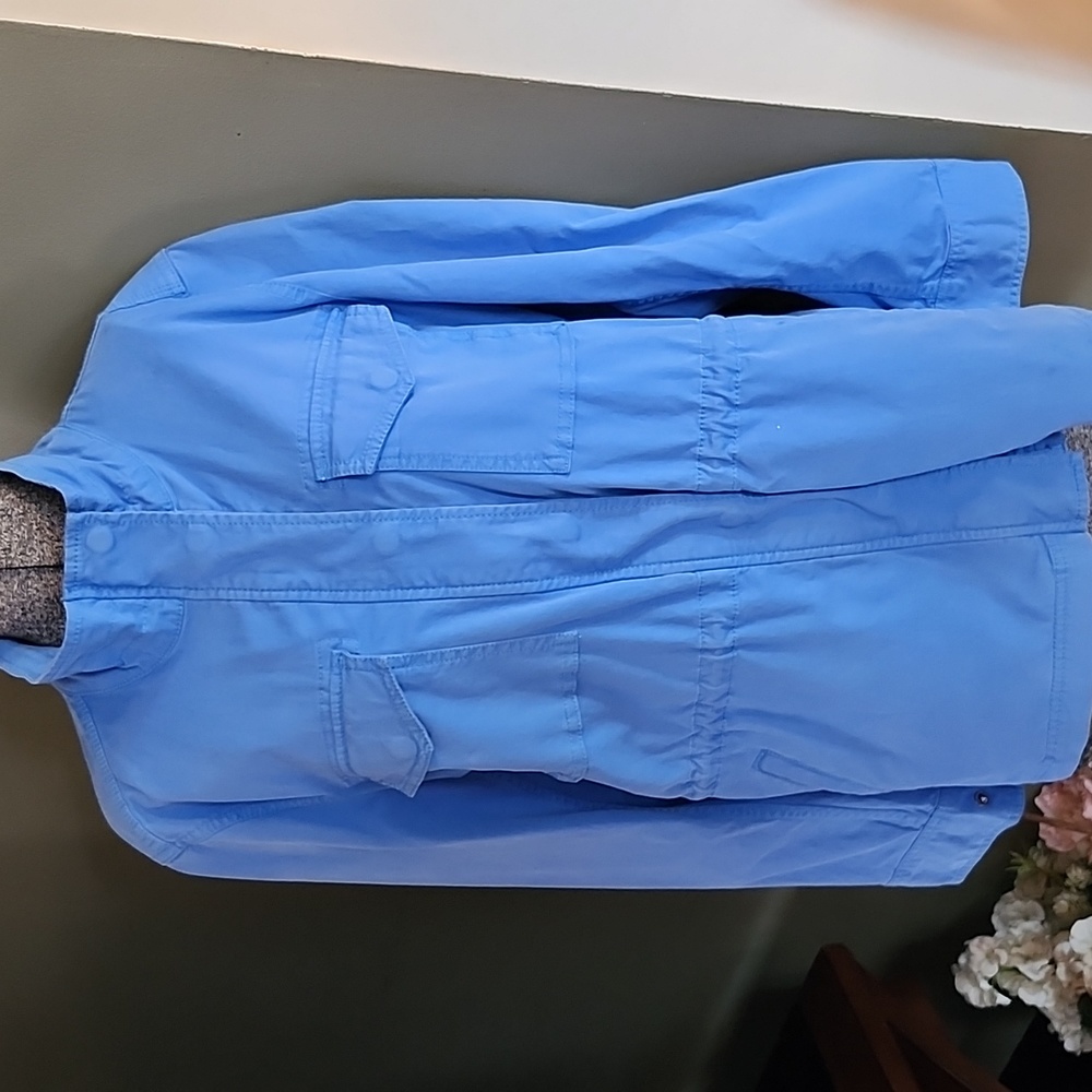 Style & Co. Blue Jacket Large